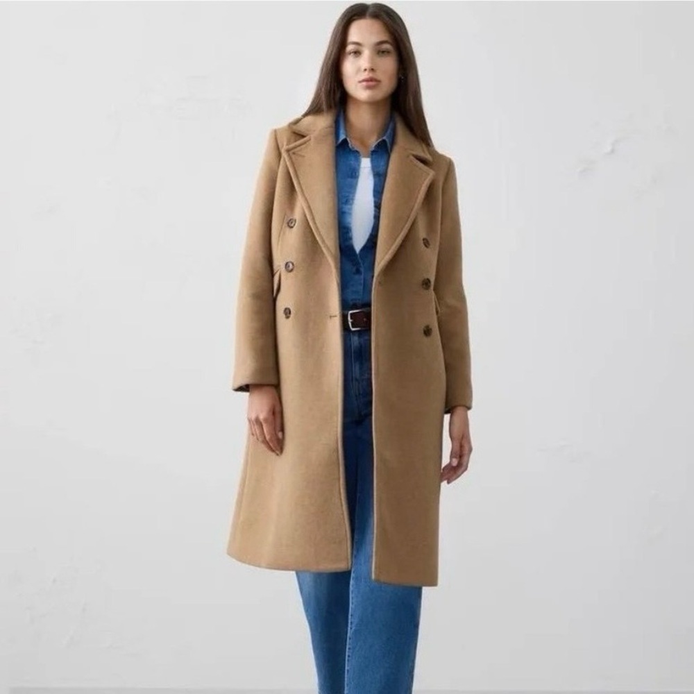 Banana Republic Tan Topcoat